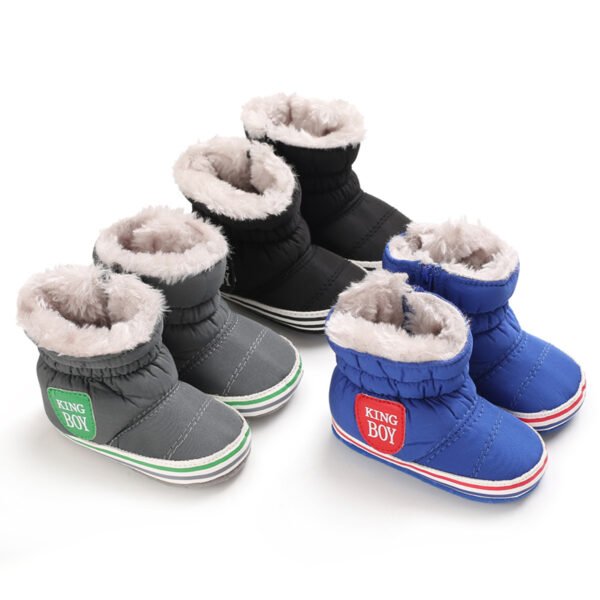 Baby Shoes 3 Sizes 1/2/3 (from Zero to 18 Months) #C200 - Mix and Max - Sizes: 0-6 M 11cm, 6-12 M 12cm, 12-18 M 13cm