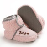 Baby Shoes 3 Sizes 1/2/3 (from Zero to 18 Months) #B221 - Mix and Max - Sizes: 0-6 M 11cm, 6-12 M 12cm, 12-18 M 13cm