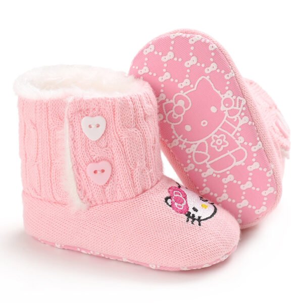 Baby Shoes 3 Sizes 1/2/3 (from Zero to 18 Months) #C222 - Mix and Max - Sizes: 0-6 M 11cm, 6-12 M 12cm, 12-18 M 13cm - Image 4