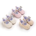 Baby Shoes 3 Sizes 1/2/3 (from Zero to 18 Months) #B319 - Mix and Max - Sizes: 0-6 M 11cm, 6-12 M 12cm, 12-18 M 13cm