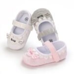 Baby Shoes 3 Sizes 1/2/3 (from Zero to 18 Months) #B294 - Mix and Max - Sizes: 0-6 M 11cm, 6-12 M 12cm, 12-18 M 13cm