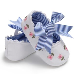 Baby Shoes 3 Sizes 1/2/3 (from Zero to 18 Months) #C477 - Mix and Max - Sizes: 0-6 M 11cm, 6-12 M 12cm, 12-18 M 13cm