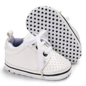 Baby Shoes 3 Sizes 1/2/3 (from Zero to 18 Months) #B70 - Mix and Max - Sizes: 0-6 M 11cm, 6-12 M 12cm, 12-18 M 13cm