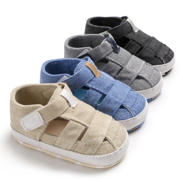 Baby Shoes 3 Sizes 1/2/3 (from Zero to 18 Months) #B202 - Mix and Max - Sizes: 0-6 M 11cm, 6-12 M 12cm, 12-18 M 13cm