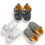 Baby Shoes 3 Sizes 1/2/3 (from Zero to 18 Months) #C626 - Mix and Max - Sizes: 0-6 M 11cm, 6-12 M 12cm, 12-18 M 13cm