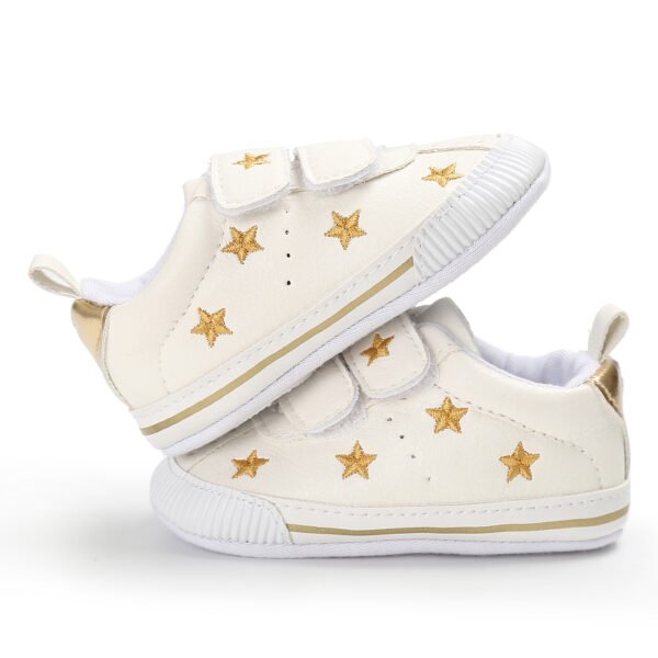 Baby Shoes 3 Sizes 1/2/3 (from Zero to 18 Months) #C362 - Mix and Max - Sizes: 0-6 M 11cm, 6-12 M 12cm, 12-18 M 13cm