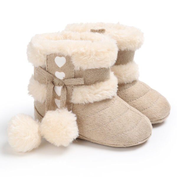 Baby Shoes 3 Sizes 1/2/3 (from Zero to 18 Months) #B90 - Mix and Max - Sizes: 0-6 M 11cm, 6-12 M 12cm, 12-18 M 13cm - Image 4