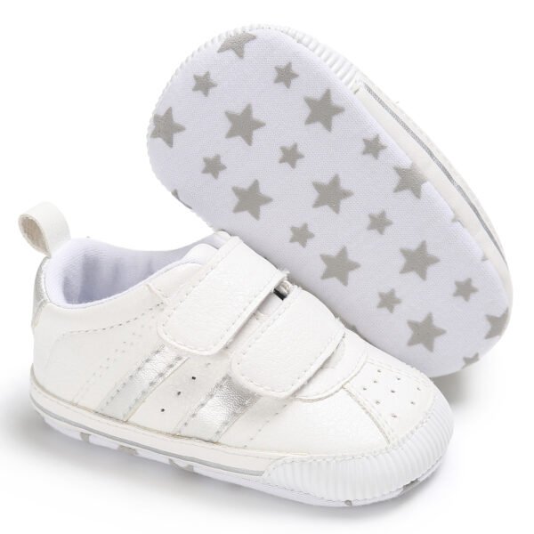Baby Shoes 3 Sizes 1/2/3 (from Zero to 18 Months) #C483 - Mix and Max - Sizes: 0-6 M 11cm, 6-12 M 12cm, 12-18 M 13cm