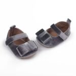 Baby Shoes 3 Sizes 1/2/3 (from Zero to 18 Months) - Mix and Max - Colors: Brown, Grey, and Pink - Sizes: 0-6 M 11cm, 6-12 M 12cm, 12-18 M 13cm - Image 2