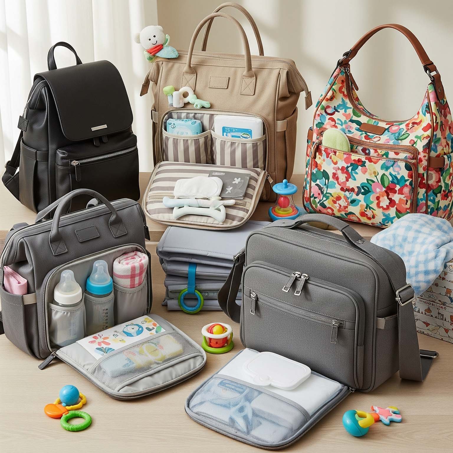 diaper bags mix and max