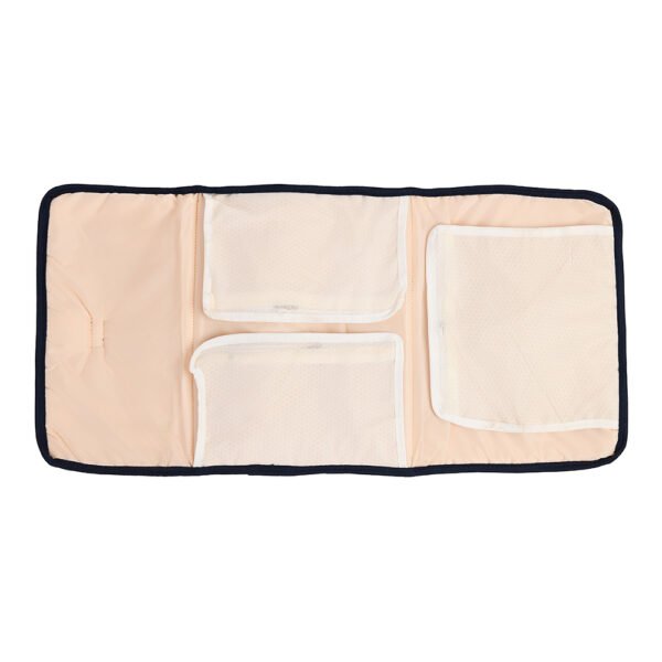 Portable Baby Diaper Changing Mat Foldable Travel Pad with storage pockets Mix and Max Multicolors