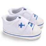 Baby Shoes - Mix and Max - Colors: Grey and White - Sizes: 3 M to 6 M 11 cm, 6 M to 9 M 12 cm, 9 to 12 M 13 cm - Image 3