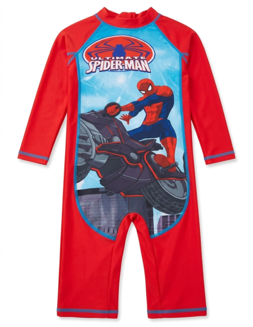 Boy Long Sleeves Swimsuit (5 sizes From 2 to 10 years) Mix and Max - Sizes: From 2 Y to 10 Y - Image 3