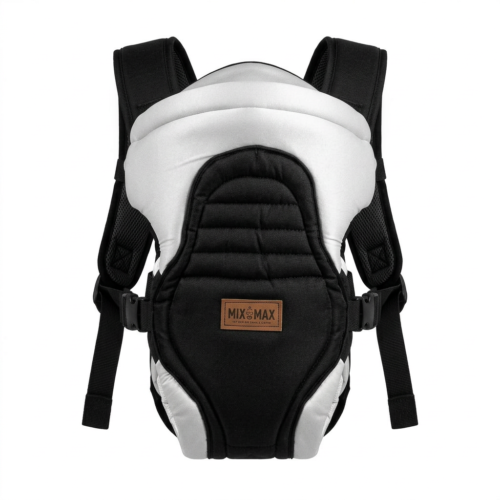Baby Carrier 3 Positions with separate Head Support 4 in 1 Mix and Max - Suit Sizes: 0-24 Months - Image 3