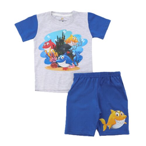 Kid Cotton 100% Pajama size 1 Year to 5 Years Old (5 Sizes) - Code 1040 - Mix and Max - Sizes: From 1 Y to 5 Y - Image 2