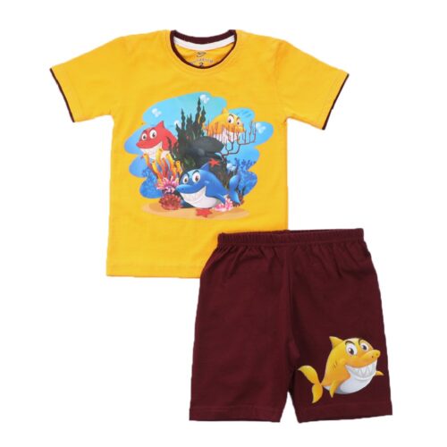 Kid Cotton 100% Pajama size 1 Year to 5 Years Old (5 Sizes) - Code 1045 - Mix and Max - Sizes: From 1 Y to 5 Y - Image 2
