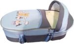 Portable Baby Carrycot Lightweight travel Bed Carrycot newborn ( Bear on Train Light Blue color ) - Sizes: 0-12 M - Mix and Max - Image 9