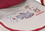 Portable Baby Carrycot Lightweight travel Bed Carrycot newborn ( Jungle Grey color ) - 0-12 M -  Size 70*35*24 cm - Mix and Max - Image 8
