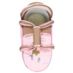Portable Baby Carrycot Portable Bed Lightweight Carrycot ( Bear on Moon Pink color ) - 0-12 M - Size 70*35*24 cm - Mix and Max - Image 8