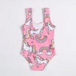 Girls 1 Piece Swimsuit (5 sizes From 3M to 6Y) # Mix and Max - Sizes: From M 2-3 Y to XXL 5-6 Y - Image 2