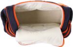 Mix and Max Baby Changing Diaper Large Shoulder bag with embroidery ( Bear on Train Navy Blue Orange ) - Size 43*33*18 cm - Image 6