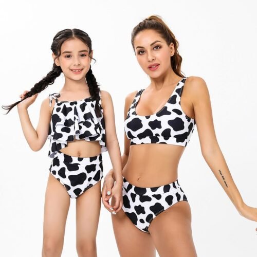 Girly 2 Pieces Swimsuit (6 sizes From 2Y to 12Y) # Mix and Max - Sizes: From 104 2-3 Y to 164 10-12 Y - Image 2