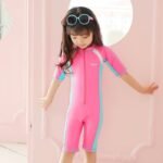 Girl One Piece Swimsuit (7 sizes From 2Y to 12Y) # Mix and Max - Sizes: From M 2-3 Y to XXL 5-6 Y