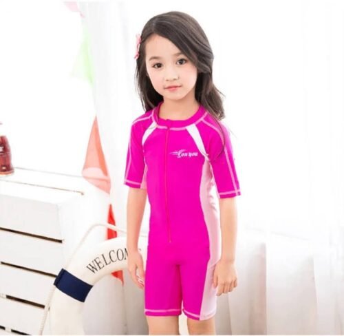 Girls One Piece Swimsuit (3 sizes From 2Y to 5Y) # Mix and Max - Sizes: L 3-4 Y, M 2-3 Y, XL 4-5 Y - Image 6