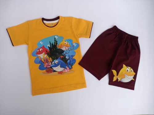 Kid Cotton 100% Pajama size 1 Year to 5 Years Old (5 Sizes) - Code 1045 - Mix and Max - Sizes: From 1 Y to 5 Y - Image 6