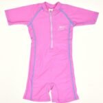 Girl Half Sleeves Swimsuit (5 sizes From 2 to 10 years) # Mix and Max - Sizes: From 2 Y to 10 Y