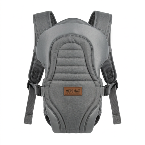 Baby Carrier 3 Positions with separate Head Support 4 in 1 Mix and Max - Suit Sizes: 0-24 Months - Image 6