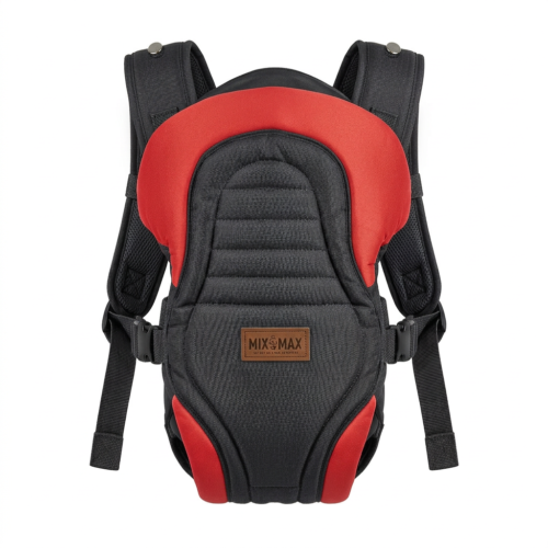 Baby Carrier 3 Positions with separate Head Support 4 in 1 Mix and Max - Suit Sizes: 0-24 Months - Image 3