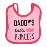 Multi-colors Printed Bib with diaper back Average size 27*19cm (2 Pieces) Girl g - Mix and Max - Colors: Fuchsia, Grey, and Light Blue - Sizes: 0-18 - Image 16