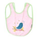 Multi-color Bib with embroidery diaper back size 38*29cm (2 Pieces) - Mix and Max - Colors: Fuchsia, Grey, and Light Blue - Sizes: 0-18 - Image 32