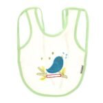 Multi-color Bib with embroidery diaper back size 38*29cm (2 Pieces) - Mix and Max - Colors: Fuchsia, Grey, and Light Blue - Sizes: 0-18 - Image 29