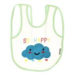 Multi-color Bib with embroidery diaper back size 38*29cm (2 Pieces) - Mix and Max - Colors: Fuchsia, Grey, and Light Blue - Sizes: 0-18 - Image 28