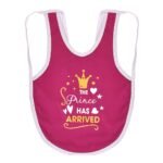 Multi-colors Printed Bib with diaper back size 38*29cm (2 Pieces) Girl g - Mix and Max - Colors: Fuchsia, Grey, and Light Blue - Sizes: 0-18 - Image 28