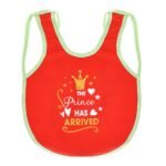 Multi-colors Printed Bib with diaper back size 38*29cm (2 Pieces) Girl g - Mix and Max - Colors: Fuchsia, Grey, and Light Blue - Sizes: 0-18 - Image 26