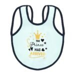 Multi-colors Printed Bib with diaper back size 38*29cm (2 Pieces) Girl g - Mix and Max - Colors: Fuchsia, Grey, and Light Blue - Sizes: 0-18 - Image 32