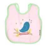 Multi-color Bib with embroidery diaper back size 38*29cm (2 Pieces) - Mix and Max - Colors: Fuchsia, Grey, and Light Blue - Sizes: 0-18 - Image 15