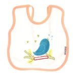 Multi-color Bib with embroidery diaper back size 38*29cm (2 Pieces) - Mix and Max - Colors: Fuchsia, Grey, and Light Blue - Sizes: 0-18 - Image 13
