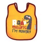 Multi-colors Printed Bib with diaper back size 38*29cm (2 Pieces) Boys b - Mix and Max - Colors: Fuchsia, Grey, and Light Blue - Sizes: 0-18 - Image 12