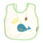 Multi-color Bib with embroidery diaper back size 38*29cm (2 Pieces) - Mix and Max - Colors: Fuchsia, Grey, and Light Blue - Sizes: 0-18 - Image 8