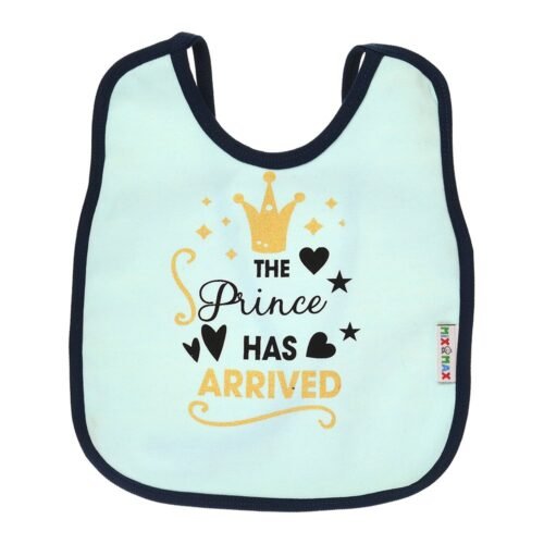 Multi-colors Printed Bib with diaper back size 38*29cm (2 Pieces) Girl g - Mix and Max - Colors: Fuchsia, Grey, and Light Blue - Sizes: 0-18 - Image 37