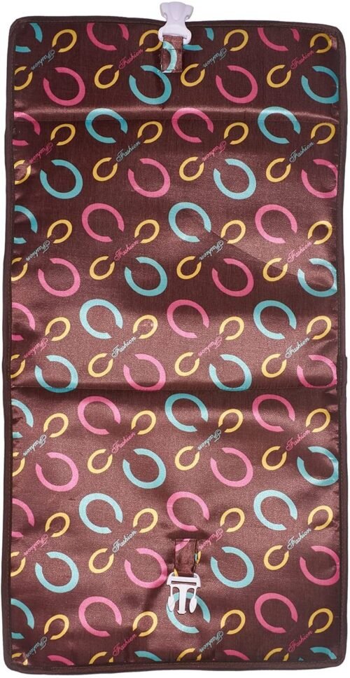 Portable Baby Diaper Changing Mat Foldable Travel Pad with storage pockets Mix and Max Multicolors - Image 2