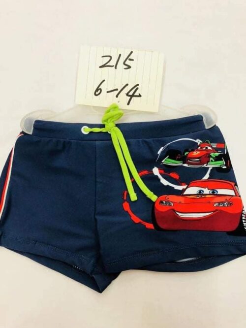 Boy Short Swimsuit (5 sizes From 3 to 8 years) # A - Mix and Max - Sizes: From 3-4 Y to 7-8 Y - Image 2