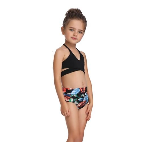 Girly 2 Pieces Swimsuit (6 sizes From 2Y to 12Y) # Mix and Max - Sizes: From 104 2-3 Y to 164 10-12 Y - Image 4