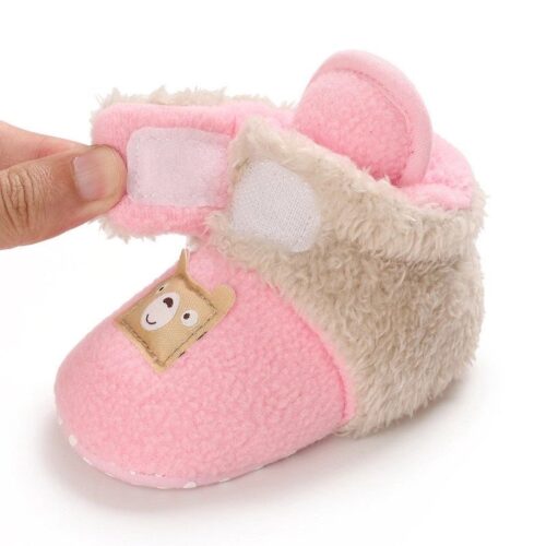 Baby Shoes 3 Sizes 1/2/3 (from Zero to 18 Months) #D27 - Mix and Max - Sizes: 0-6 M 11cm, 6-12 M 12cm, 12-18 M 13cm - Image 2