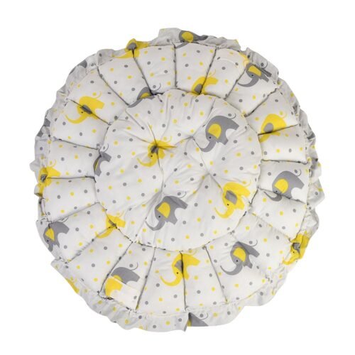 Baby Nest with Soft Toys and Mosquito Net Comfortable Infant Sleeping Bed Multi color Mix and Max - Image 8