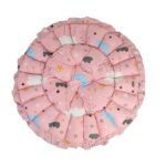 Baby Nest with Soft Toys and Mosquito Net – Comfortable Infant Sleeping Bed Pinky color Mix and Max - Image 13